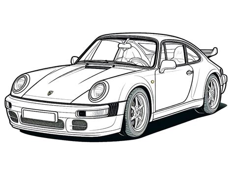 porsche coloring|printable porsche coloring pages.